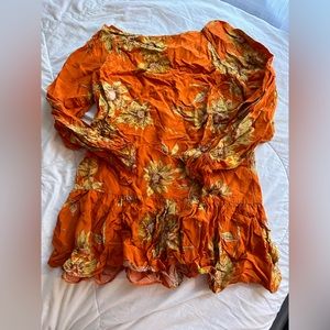 Floral Tunic mini dress